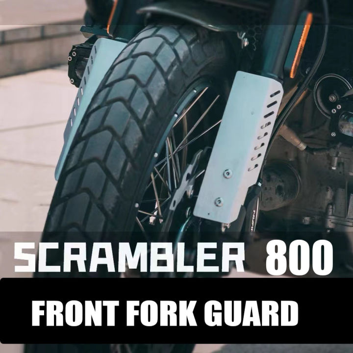 สำหรับ-ducati-scrambler-800ด้านหน้าส้อมยามป้องกันล่างส้อมปก