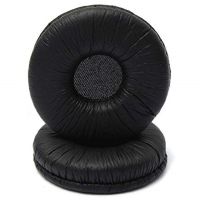 +【； 1Pair Professional Replacement Round Protective Ear Pads Set Cushion Headphone Cover Noise Proof Soft For Sennheiser HD25