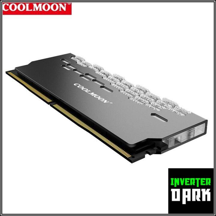 รุ่นใหม่-rgb-ซิ้งแรม-ซิ้งram-ฮีตซิ้ง-heatsink-สำหรับแต่ง-ram-สายต่อแบบ-3pin-5v-argb-เหมาะสำหรับใช้กับกล่องคอนโทรล