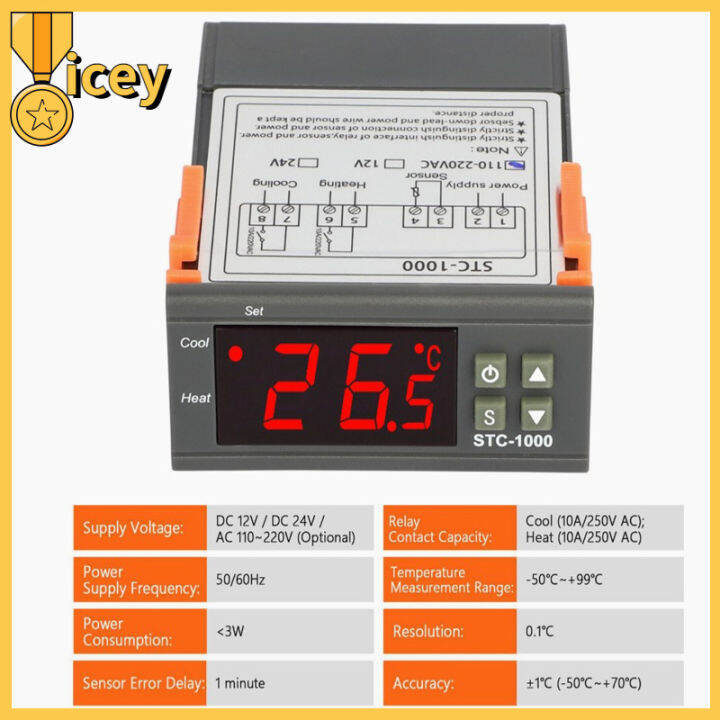 เทอร์โมสตัทสำหรับทำความร้อนเกรดเซนติเกรดพร้อมโพรบเซ็นเซอร์-ntc-10a-ac-110v-220v-ตัวควบคุมอุณหภูมิ1