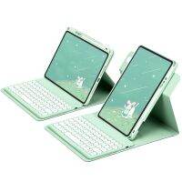 คีย์บอร์ดเคสสำหรับไอแพด9รุ่น Teclado ผิวนอกหลังโปร่งใสหมุนได้360สำหรับ iPad 10.2นิ้ว2019 2020 2021แผ่นครอบแป้นพิมพ์