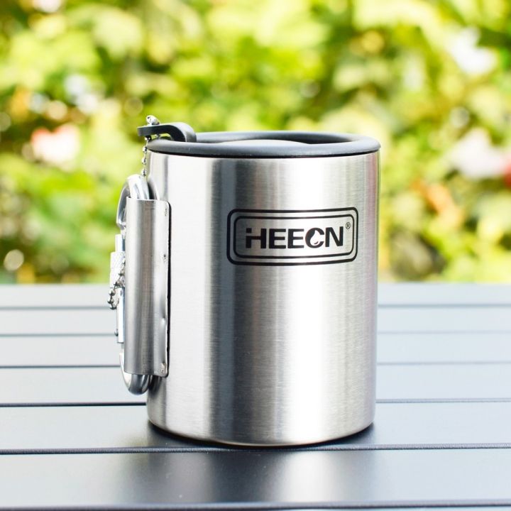free-shipping-heecn-stainless-steel-camping-carabiner-mugs-foldable-handle-dubble-wall-coffee-cupshess-032r-mugs-aliexpress