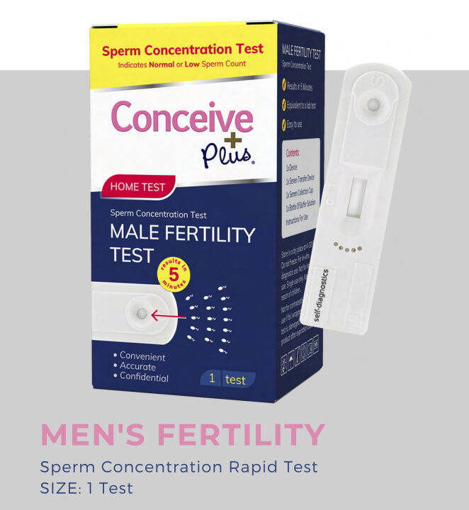 Conceive Plus Sperm Concentration Rapid Test | Lazada PH