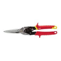 Milwaukee 48-22-4537 Long Cut Straight Aviation Snips, 11.5 Inch