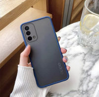 [ส่งจากไทย] Case OPPO A74 4G เคสโทรศัพท์ วีโว่ Oppo A74 เคสกันกระแทก ขอบสีหลังขุ่น