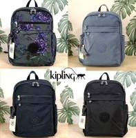 KIPLING Hendry Daily Backpacks กระเป๋าเป้สะพายหลัง วัสดุ Polyester 100%(แบรนด์แท้outlet)