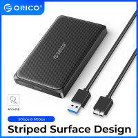 ORICO ฮาร์ดไดรฟ์ภายนอก,2.5นิ้ว SATA เป็น USB 3.0/Type-C HDD Case USB3.0 MicroB กล่องใส่ฮาร์ดไดรฟ์ที่มีความเร็วสูง U415ssd สำหรับ WD Seagate(2189U3)