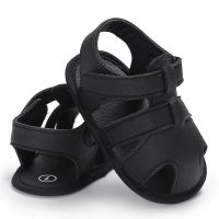 2022 VALEN SINA Baby Shoes Baby Flat Shoes Hot Selling Open Toe Non Slip Rubber Soft Sole Newborn Leather Sandals First Walker