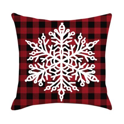 Christmas Gift Innovative Pillowcase Santa Square Home Decor Linen Pillow Cases Cushion Covers for Sofa Car Gift 45X45cm