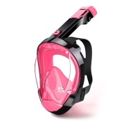 Full Face Snorkels Mask, Snorkeling Gear with Camera Mount