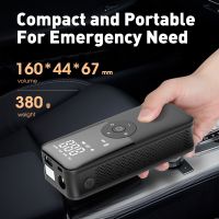 CARSUN Rechargeable Air Pump Tire Inflator Portable Compressor Digital Cordless Car Tyre Inflator for Bicycle Balls