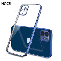 เคสโทรศัพท์สุดหรูของ HOCE เคสสำหรับไอโฟนซิลิโคนใส15 14 13 12 11 Pro Max 12 Mini X XR XS 7 8 14 15 Plus