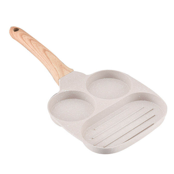 3-in-1กระทะอาหารเช้าเครื่องควบคุมสัญญาณไร้สาย-nonstick-อะลูมินัมอัลลอยกระทะทอดสำหรับไส้กรอกสำหรับสเต็ก