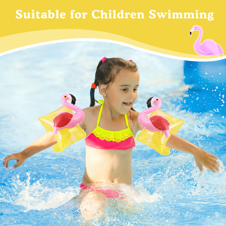 สายรัดแขนว่ายน้ำสำหรับเด็กถุงพองใส่แขนว่ายน้ำสำหรับเด็กสำหรับเด็ก-อายุ3-6ปี-แขนเสื้อลอยได้ปีกที่สัมผัสน้ำเด็กหัดว่ายน้ำสำหรับเด็กหัดเดิน55lbs