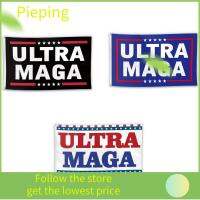 PIEPING แถบขอบคู่ สำหรับลานสวน ตกแต่งในร่ม อัลตร้า Maga คำ ธงอุลตร้าแมน ความภาคภูมิใจของมัน แบนเนอร์กลางแจ้ง