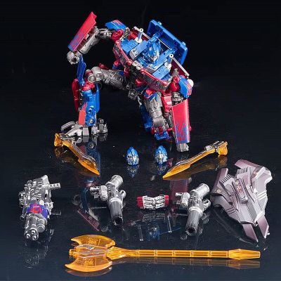 Transformation Toys Optimus Robot Deformation Model SS05 6022 Action Figure OP Commander Metal Alloy Car Accessory Kids Gift