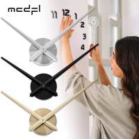 ZZOOI MCDFL Large 3D Wall Clock Assembly Set Metal Clocks Modern Design Watch Dials Hanging Mirror Stickers Accessories for Home Decor