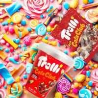 ชุดลูกอม Trolli Sour Cola รสโคล่าหวานเปรี้ยว - ซอง 30 g และกล่อง 160 g