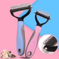 Pet Deshedding Brush Dog Hair Remover Professional Pet Fur Knot Cutter Puppy Cat Comb Brushes Dogs Grooming Shedding Supplies