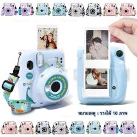 InstaxMini11 คริสตัลสายคล้องคอ กล่องเก็บของแบบใส ccshop