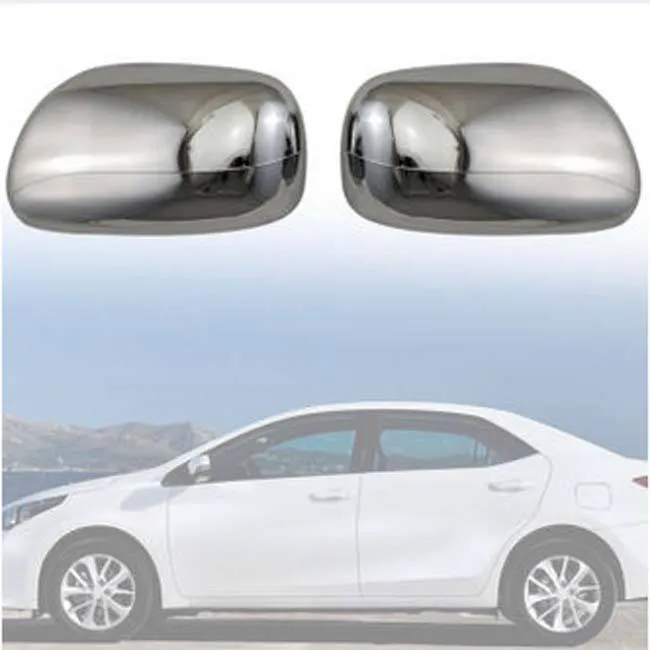 Side Mirror Cover for Toyota Vios 2004(Chrome) Lazada PH