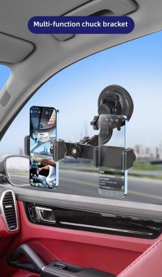 จุกดูดกล้องแอคชั่นแคมเมราสำหรับรถยนต์ Gopro Hero Sony SJCAM SJ8 7 Yi 4K H9 Go Pro 11 10 8 7 5 6Mount อุปกรณ์เสริมตัวดูดกระจกหน้าต่าง