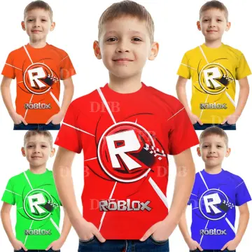 Shop T Shirt For Kids Boy Roblox Online | Lazada.Com.My