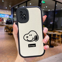 เคส Samsung M40s Case Snoopy leather ซิลิโคนนุ่มกล้องหน้าเต็มหน้า ป้องกันกล้อง กันกระแทก ฝาหลัง