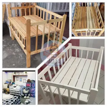 Buy Preloved Wooden Crib online Lazada .ph