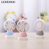 ◙ LEARNHAI Handheld Mini Portable Micro Bear Rabbit Desktop Fan Cooler DC5V 2.5W For All Power Supply Output USB Gadgets