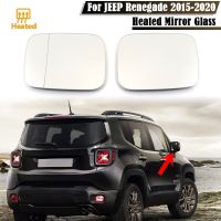 ปีกมองหลังประตู Cermin Kaca เลนส์กระจกด้านข้าง Cermin Kaca อุ่นสำหรับ JEEP Renegade 2015 2016 2017 2018 2019 2020