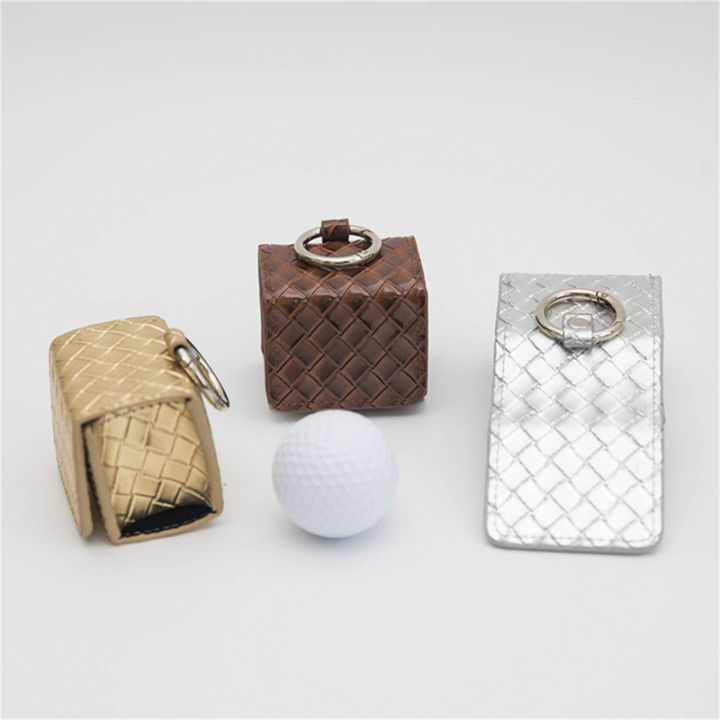 laogeliang-กระเป๋ากอล์ฟแบบพกพามินิกันน้ำ-pu-หนังสแควร์เอวแพ็ค-golf-ball-storage-case