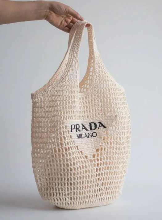 Soi Triangle Net Bag  DIY Package - Yarn-a