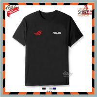 T Shirt Round Neck Asus ROG Republic Of Gaming Laptop PC Desktop Monitor Baju Lelaki Casual Cotton Fashion Embroidery