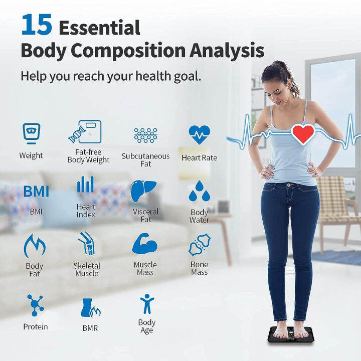 lepulse-scales-for-body-weight-and-fat-lescale-large-display-weight-scale-high-accurate-body-fat-scale-digital-bluetooth-bathroom-scale-for-bmi-heart-rate-15-body-composition-analyzer-sync-with-fitnes