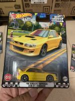 Hot wheels Premium Boulevard 98 Subaru impreza 22B-STi Version ล้อยาง แพ็คคมสวย รถสวย ของแท้ ลิขสิทธิ์แท้ โมเดล รถเหล็ก 1/64