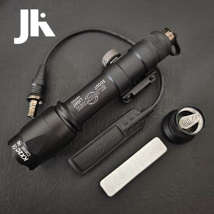thumbnail interactive-video image 1 of Tactical M300a M600c Flashlight Remote Pressure Switch Modbutton Rm45... 1 of 9