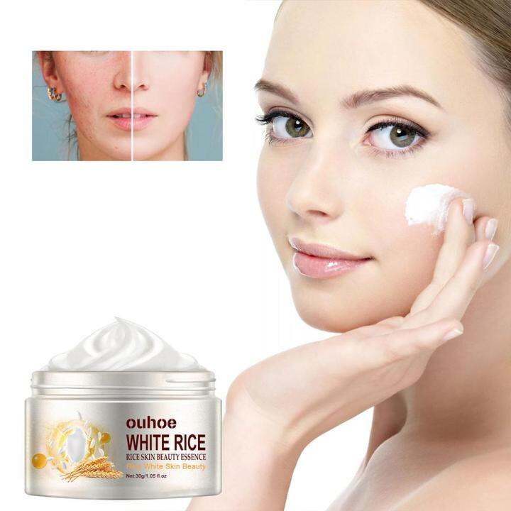 White Rice Whitening Cream Anti Aging Remove Wrinkles Facial Care Face