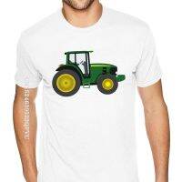 Pride 1Farm Tractor Tee Men Custom Printing Yellow Crew Tee Shirt Dominant Family Tops Shirts Cotton Tshirts For Men Custom