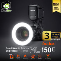 Godox Flash ML-150 II Macro Ring Flash ( Manual ) GN12 AA Battery - รับประกันศูนย์ Godox Thailand 3ปี ( ML150 II )