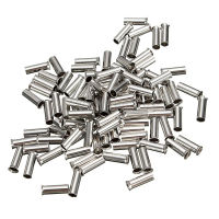 100PCS Non-Insulated Wire Connector Ferrules สายไฟฟ้า Terminal ทองแดงเปลือยกระป๋อง Crimp Terminal 0.5mm2-16mm2 22-10 AWG-Bajinde