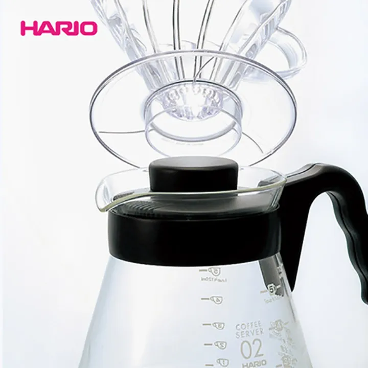 Japan HARIO Coffee Pot Home V60 Heatresistant Glass Afternoon Tea Hand