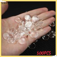 VJDA 100pcs 14mm ร้อน เครื่องประดับ ดัดแปลง ตุ๊กตาบลายธ์ อัญมณีเวลา งานฝีมือ DIY ชิปอายแก้ว