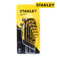 ( Promotion ) สุดคุ้ม STANLEY 69-253 ชุดประแจ 6 เหลี่ยม 10 ชิ้น ราคาถูก ชุด ประแจ ชุด ประแจบล็อค ชุด ประแจแหวน ชุด ประแจครบชุด