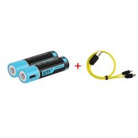 【Bestseller】 【Trending】 GTF 100% 1.5V 1500MAh USB ลิเธียมไอออน2250mwh ลิเธียมโพลิเมอร์ชาร์จได้ + สาย Usb