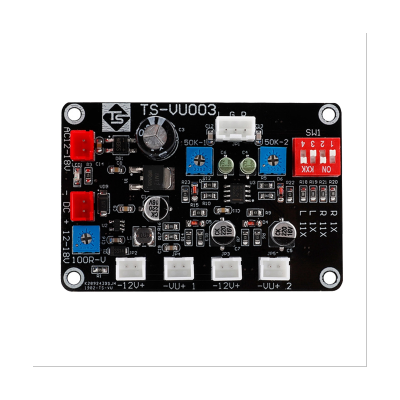 Digital Header Meter Driver Board Backlight DB Level Amplifier Part Stereo Audio Power Adjustable Backlight Drive Module