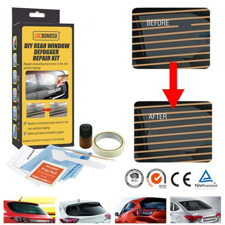 Car DIY Rear Window Defogger Repair Kit Lazada