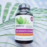 Daily Hair Growth Vitamins 120 Veg. Capsules (Zenwise Health) มีวิตามินผสมพิเศษ 27 ชนิด