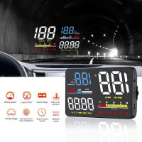 Speedometer Car Head Up Display HUD Display Digital Security Alarm OBD2เครื่องมือวินิจฉัยกระจกหน้าจอ Projector