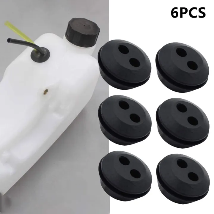 Fuel Tank Rubber Grommet Strong Sealing 6Pcs Brush Cutters Hedge